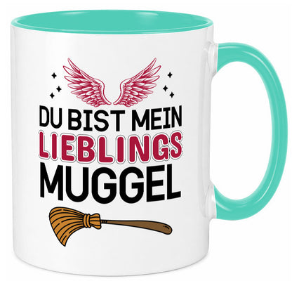 Lieblings Muggel Geschenk Humor Geschenkidee lustiger Spruch Tasse