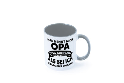 Nenn mich Opa, Komplize schlechter Umgang | Opa Witz Geschenk Familie