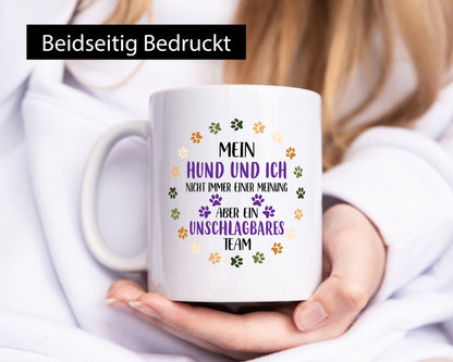 Mein Hund und ich nicht immer einer Meinung | Team Geschenkidee Tierliebhaber