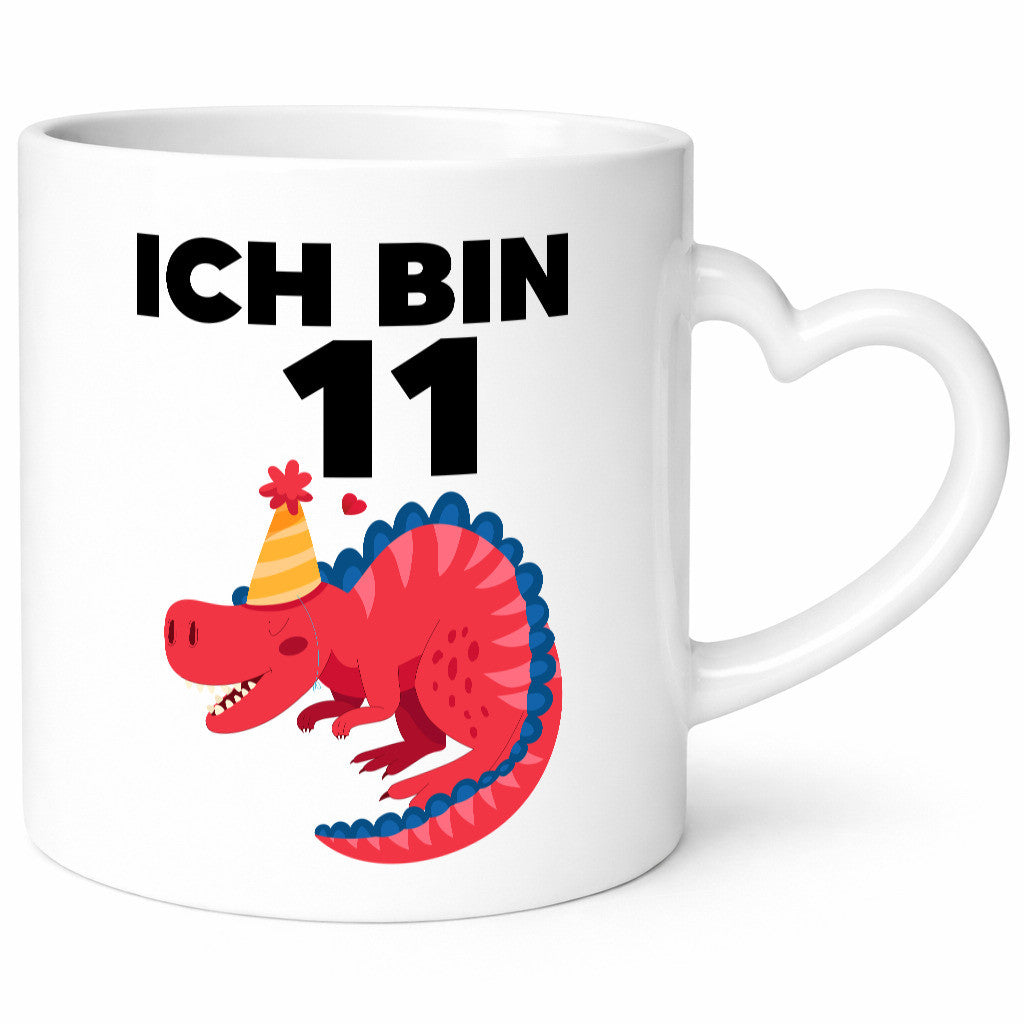 11. Geburtstag | Dino Dinosaurier 11 Jahre Humor Geschenkidee Tasse