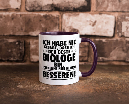 Der Beste Biologe | Biologie Naturforscher Geschenk Humor Geschenkidee lustiger