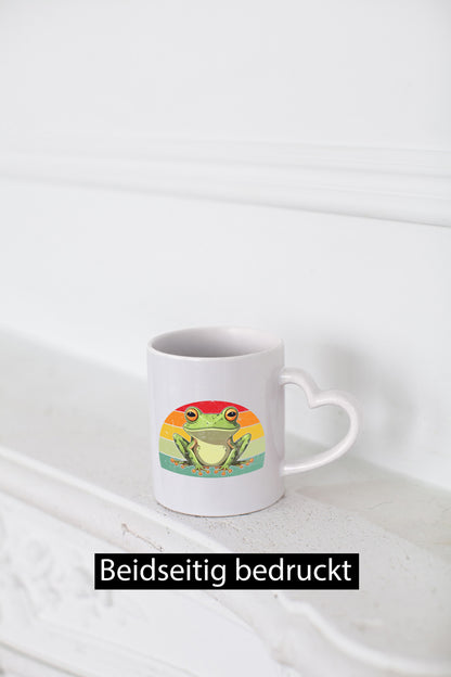 Ich liebe Frösche | Laubfrosch Retro Froschzüchter v2 lustiger Spruch Geschenk
