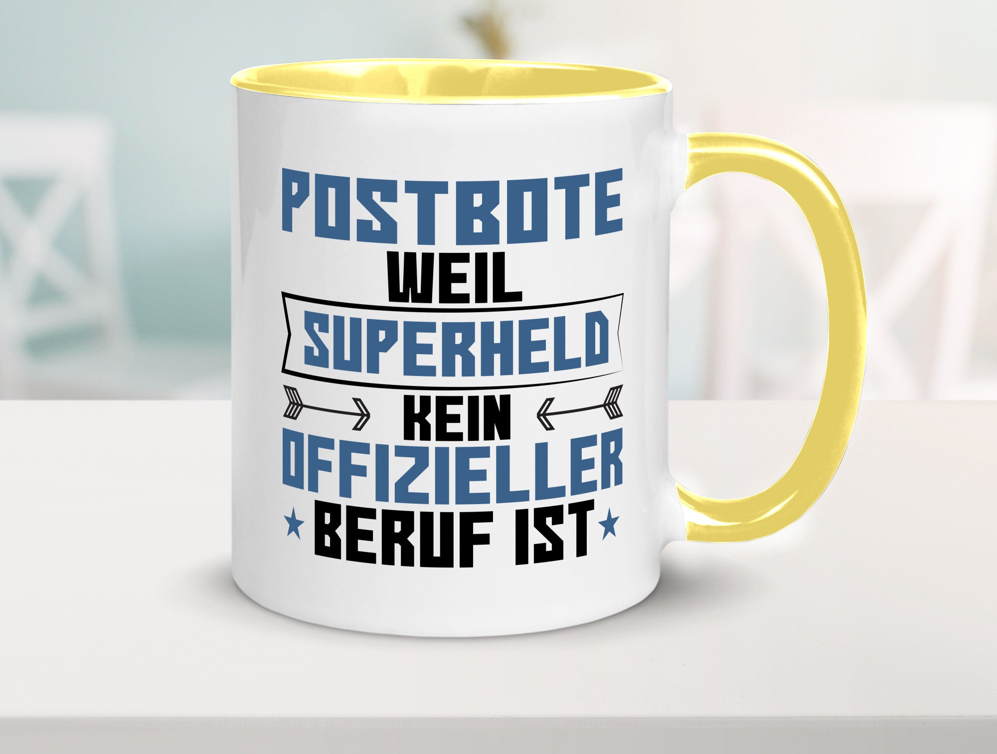 Superheld Postbote | Beruf Post Briefträger Geschenk Arbeit Kollegen Büro