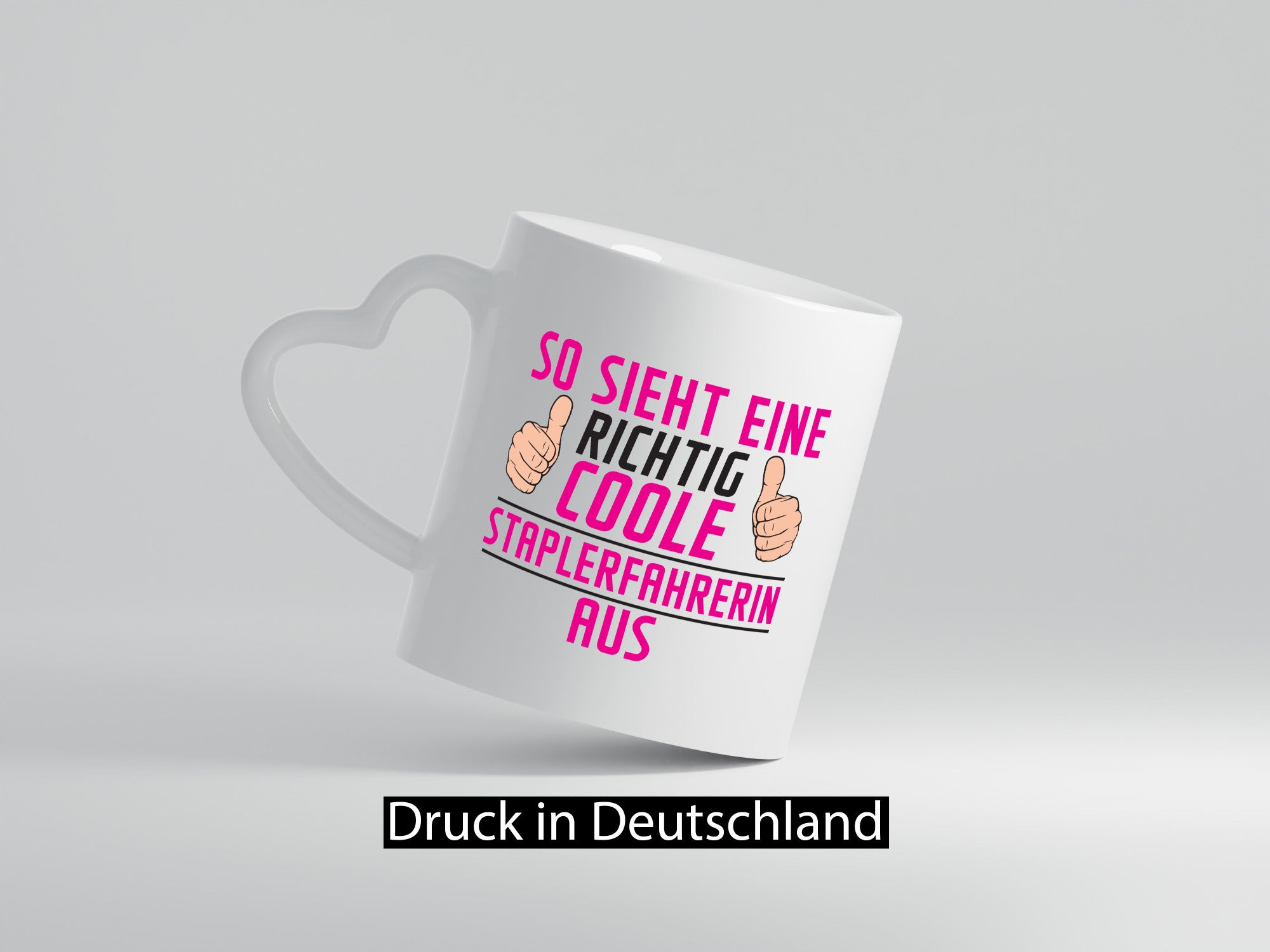 Richtig Coole Staplerfahrerin | Gabelstapler lustig Humor Geschenkidee Geschenk