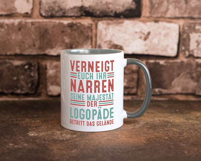 Verneigt euch: Logopäde | Sprachtherapie Geschenkidee Humor Tasse