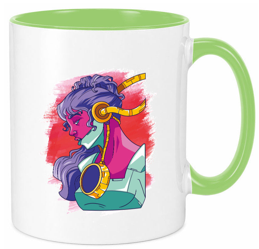 Zeichnung | Kunst Tasse Frauen Motiv cooles Design Humor Geschenkidee