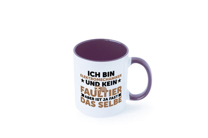 Ich bin kein Faultier: Elektromechaniker | Mechaniker Geschenkidee