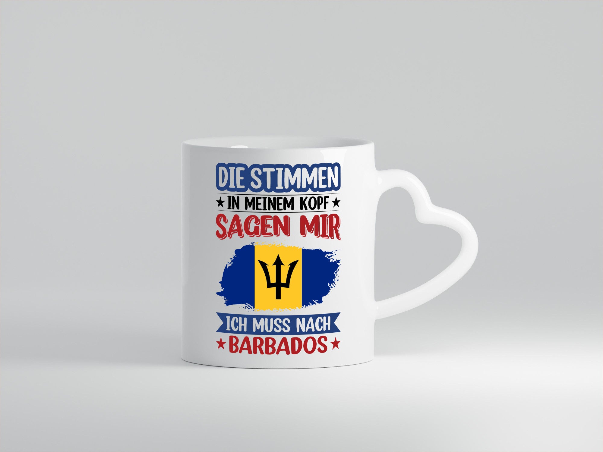 Barbados | Urlaub Stimmen in meinem Kopf Traumland lustiger Spruch Geschenk