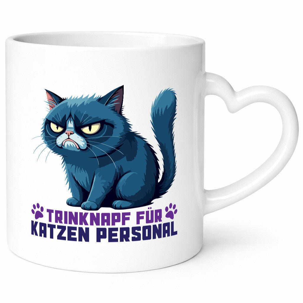 Katzen Personal | Katzenbesitzer Tasse Katze Humor vl8 Geschenkidee