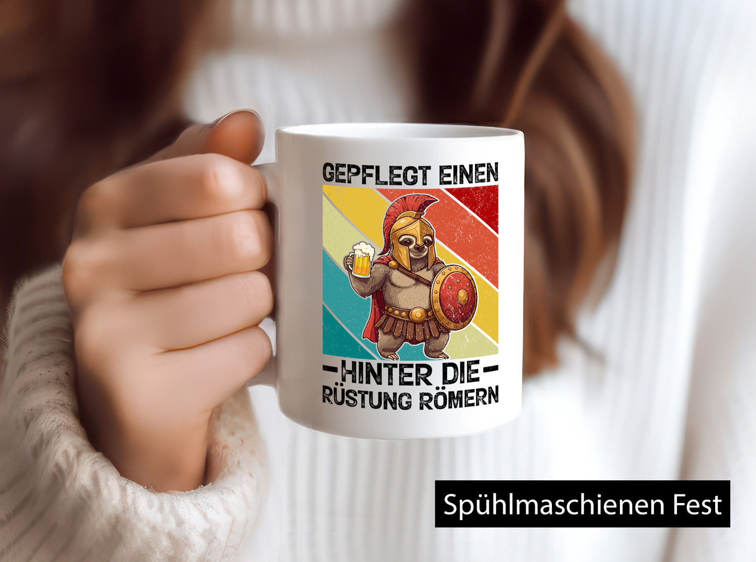 Gepflegt einen hinter die Rüstung römern | Bier trinken v2 lustiger Spruch