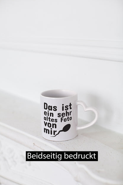 Sehr altes Foto von mir | lustige Tasse Männer Humor Geschenk Geschenkidee