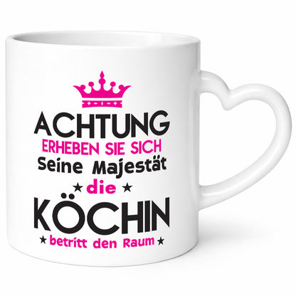 Seine Majestät Köchin | Chefköchin Chefkoch Humor Arbeit Kollegen Büro
