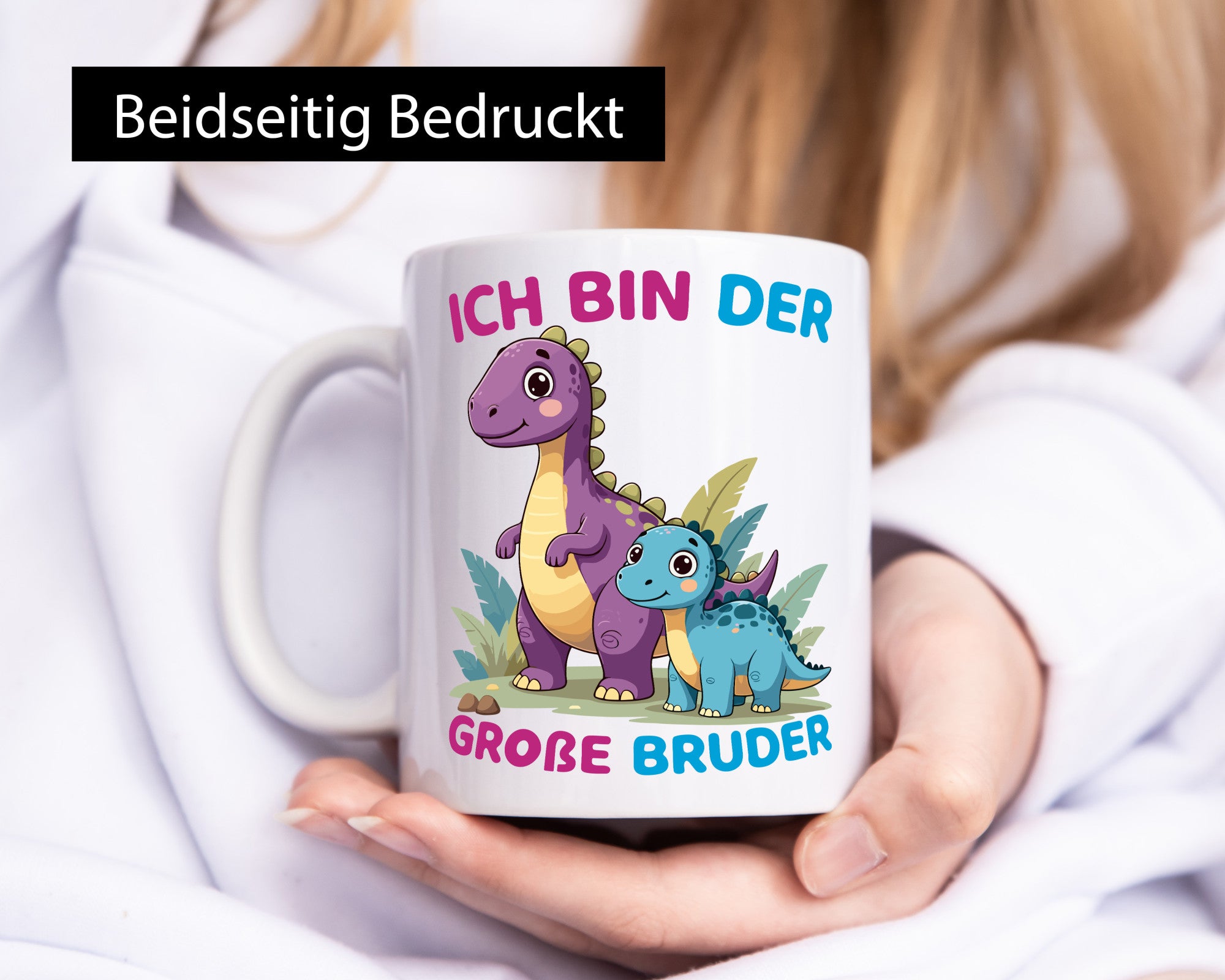 Ich bin der Große Bruder | Dinosaurier Dino lustiger Spruch Geschenk Humor