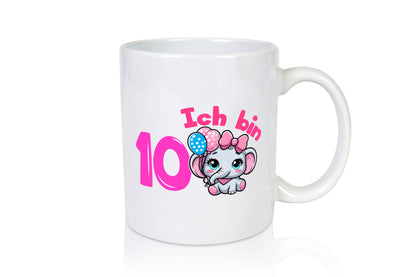10. Geburtstag | 10 Jahre Elefant Mädchen Geschenk Geschenkidee lustiger Spruch