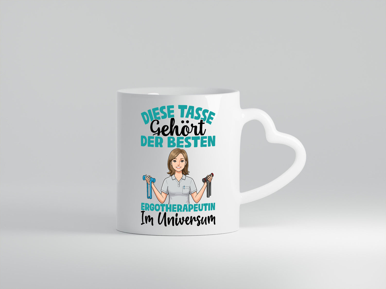 Im Universum: Ergotherapeutin | Ergotherapie lustiger Spruch Geschenk Humor
