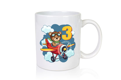 3. Geburtstag | 3 Jahre Kinder Pilot Flugzeug lustiger Spruch Geschenk