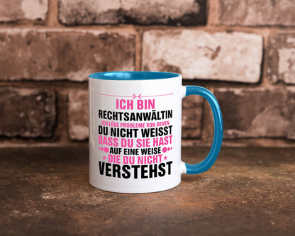 Löse Probleme: Rechtsanwältin | Jurstin Anwältin v2 Geschenk Humor Geschenkidee