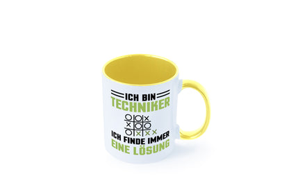 Ich bin Techniker finde immer eine Lösung | lustiger Spruch Geschenk Humor