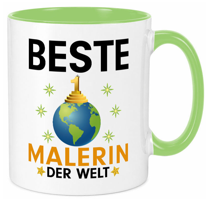 Welt Bester Malerin | Malerinnen Geschenk Humor Geschenkidee lustiger Spruch