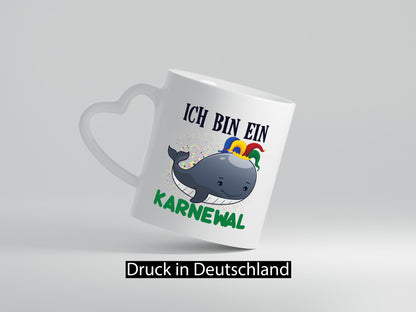 ich bin ein Karnewal | Wal lustig Humor Geschenkidee Geschenk Tasse