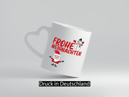 Frohe Weihnachten | Winter Tasse Kakao Glühwein Geschenkidee Humor