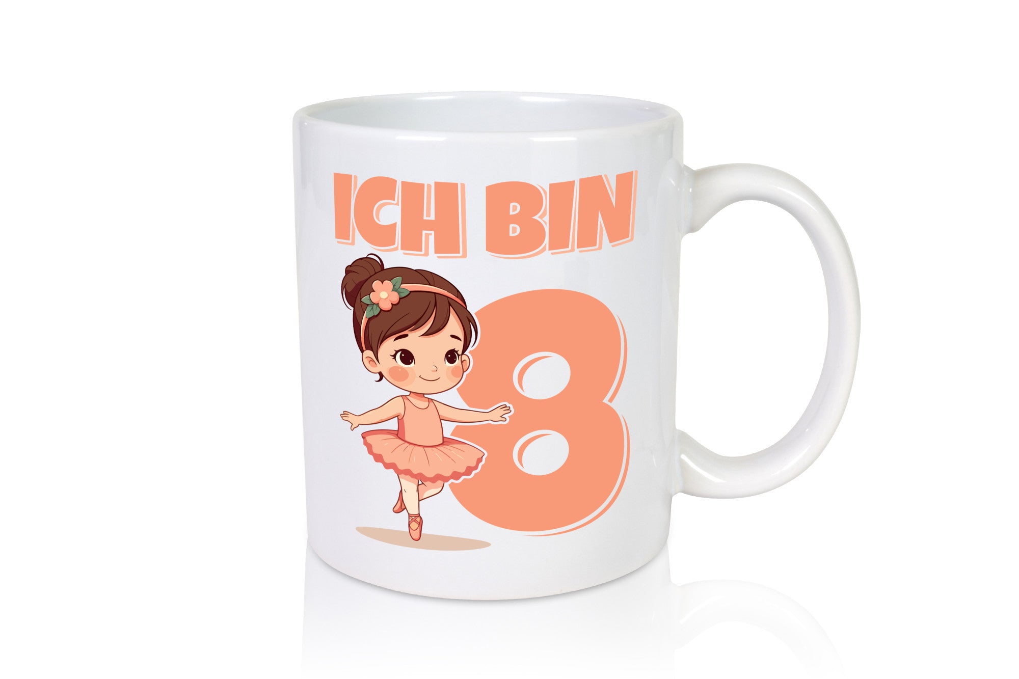 8 Geburtstag | Jahre Ballerina Mädchen Ballet Geschenk Geschenkidee lustiger