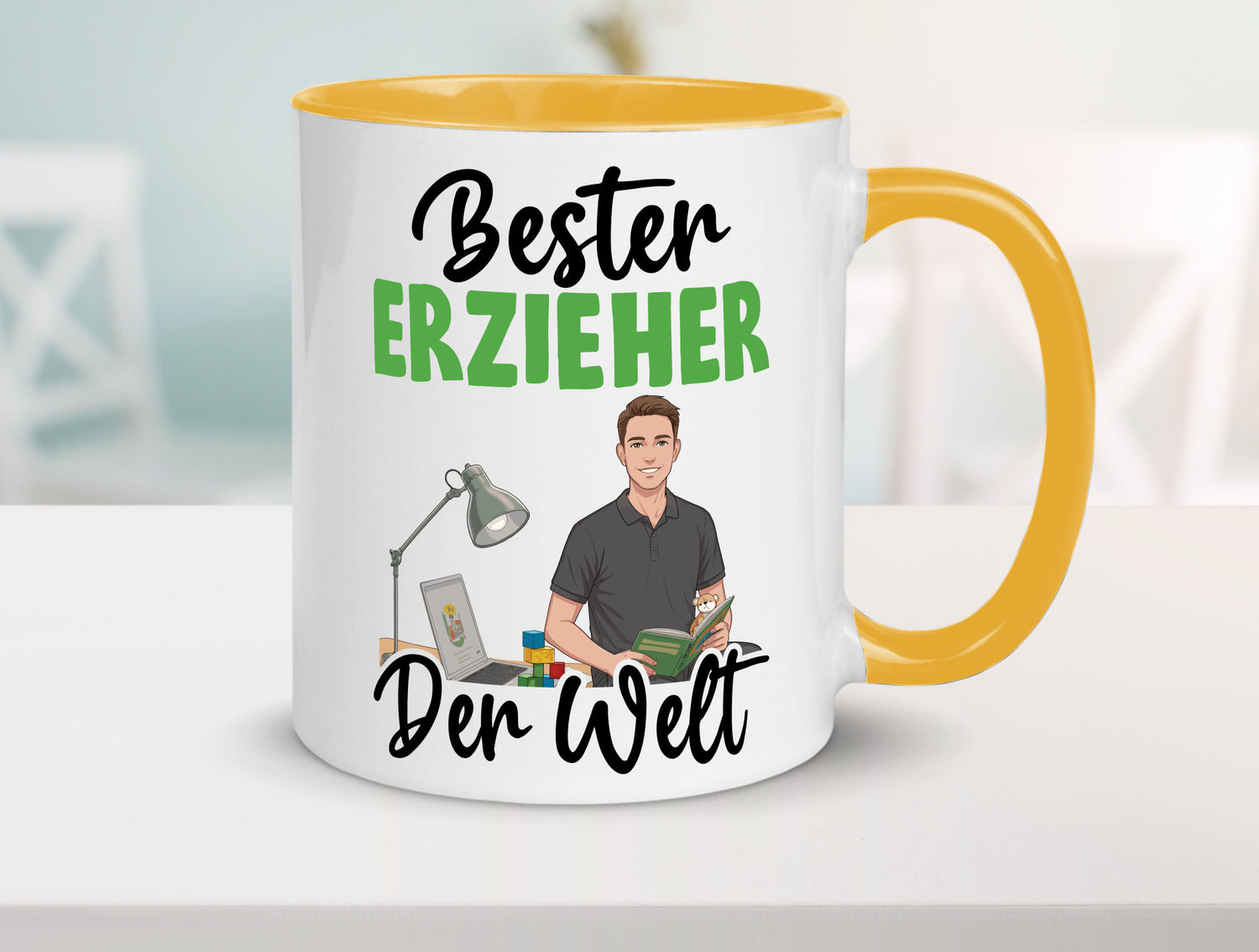 Bester Erzieher | Pädagoge Schule v2 Geschenk Humor Geschenkidee lustiger