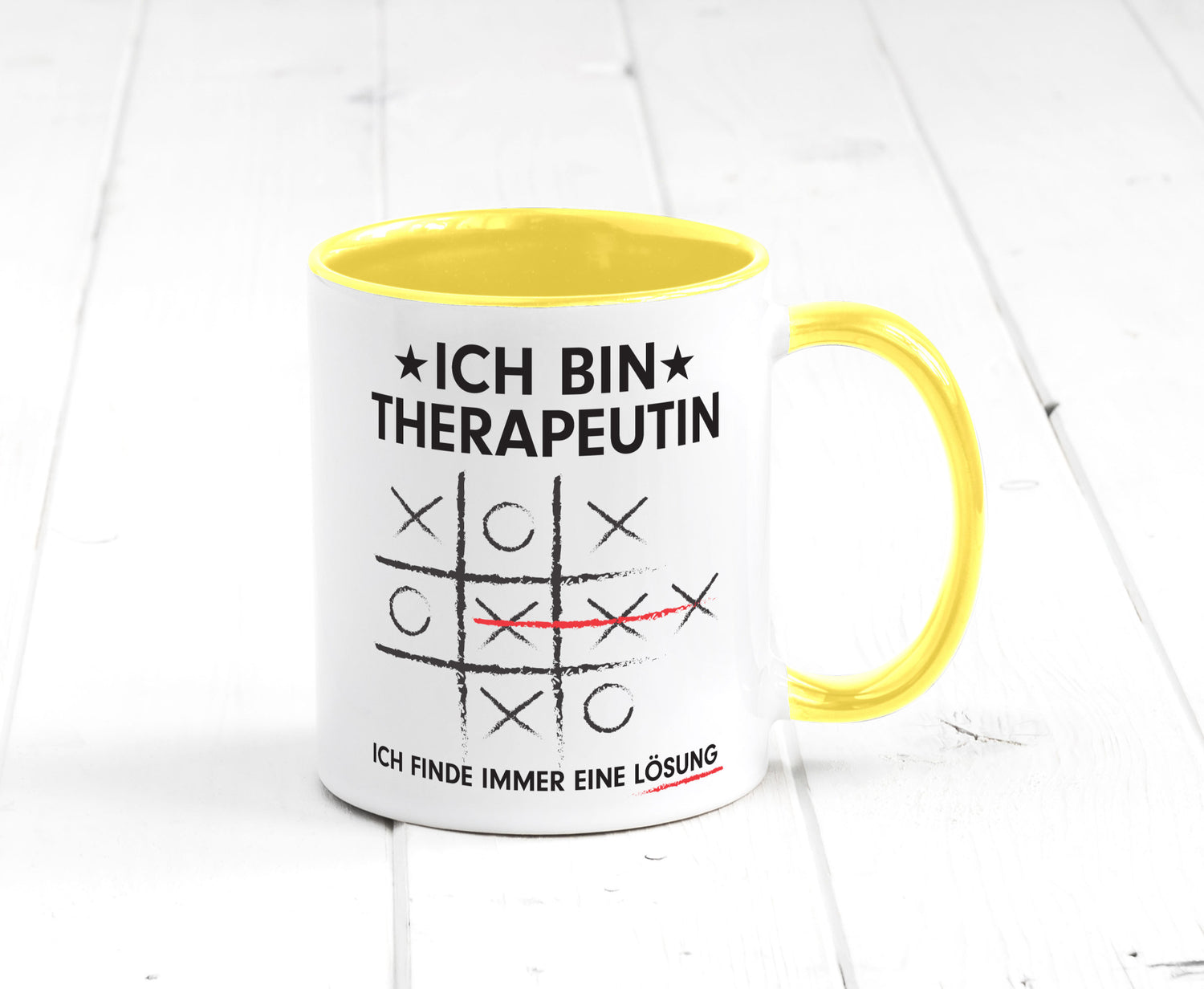 Löse Probleme: Therapeutin | Psychotherapie lustig Humor Geschenkidee Geschenk