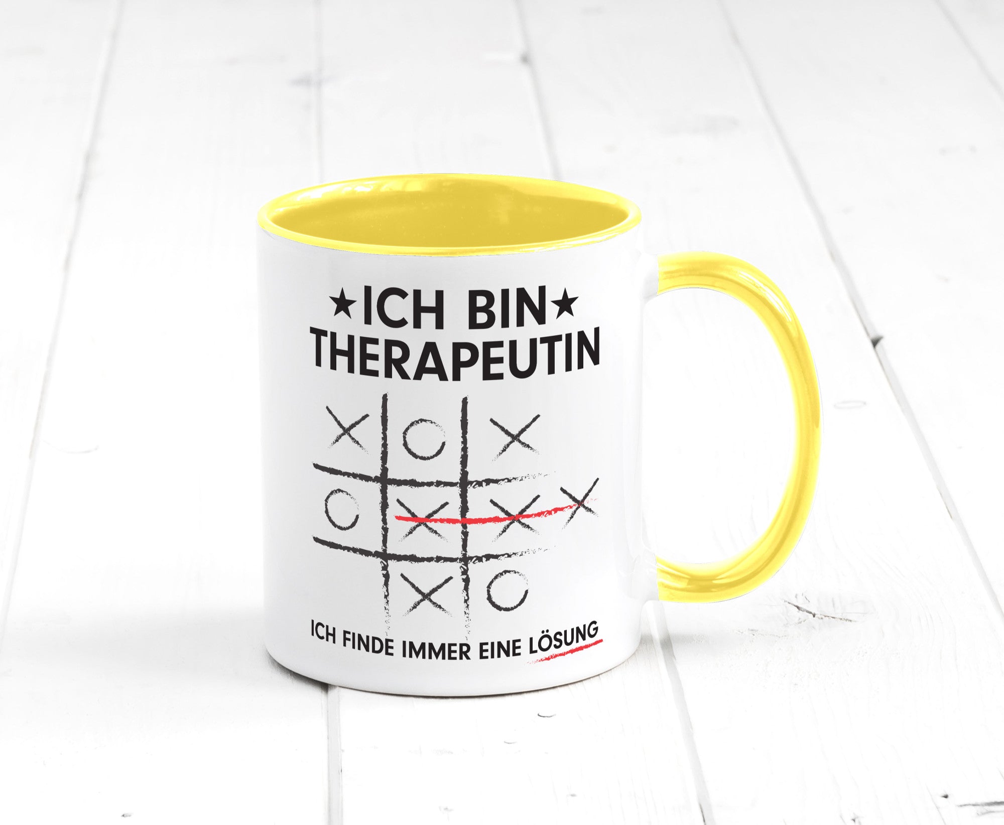 Löse Probleme: Therapeutin | Psychotherapie lustig Humor Geschenkidee Geschenk