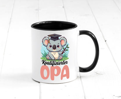 Koalifizierter Opa | Großvater Enkel Familie Humor Geschenkidee Tasse