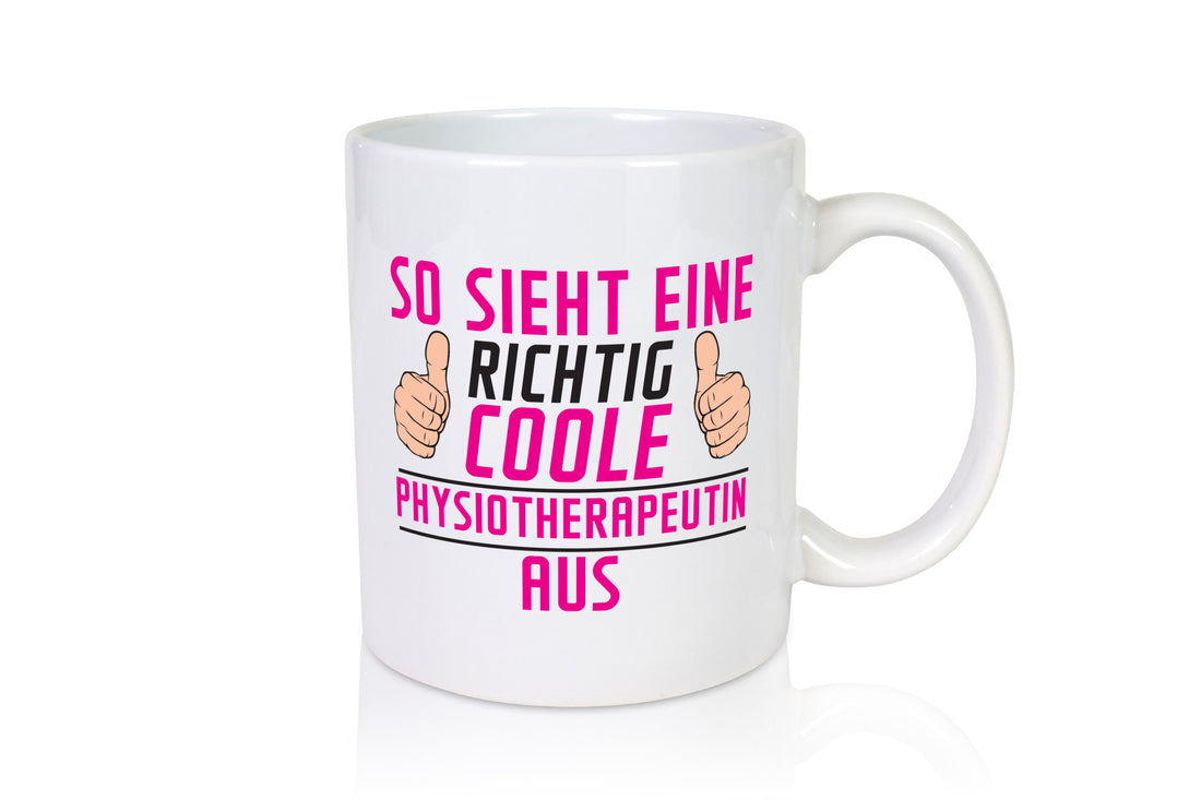 Richtig Coole Physiotherapeutin v2 Geschenk Humor Geschenkidee lustiger Spruch