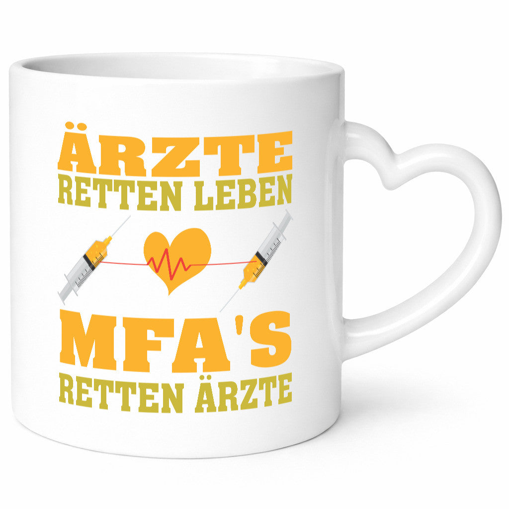 Ärzte Retten Leben | MFA´s Krankenhaus lustiger Spruch Geschenk Humor