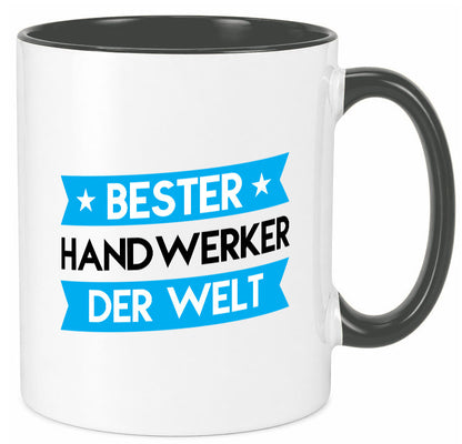 Bester Handwerker |Handwerk lustig Humor Geschenkidee Geschenk Tasse