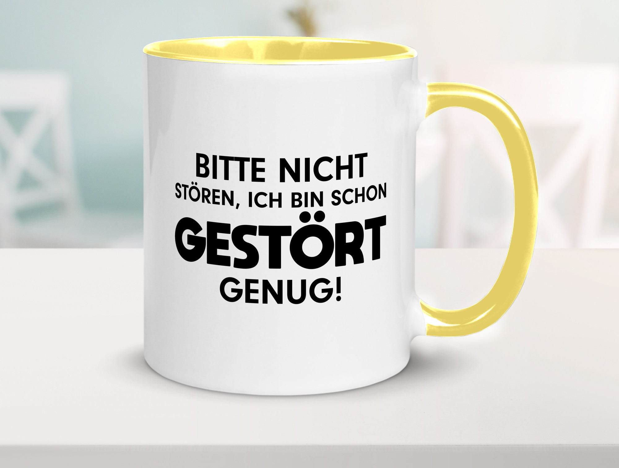 Bitte nicht stören | ich bin gestört Crazy lustig Humor Geschenkidee Geschenk