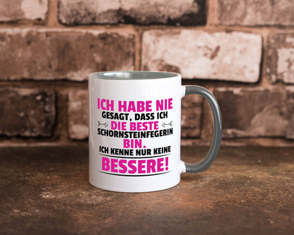 Die Beste Schornsteinfegerin | Kaminkehrer Handwerk lustig Humor Geschenkidee