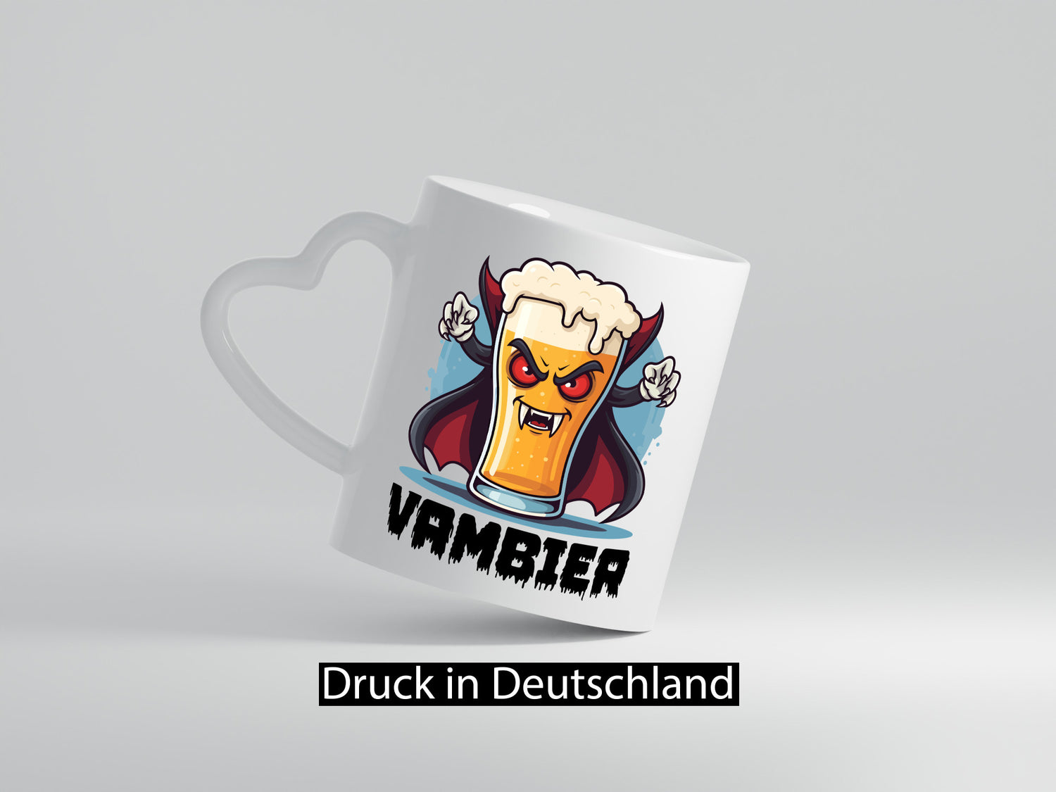 Vambier | Helloween Fledermaus mit Bier Geschenkidee Humor Tasse