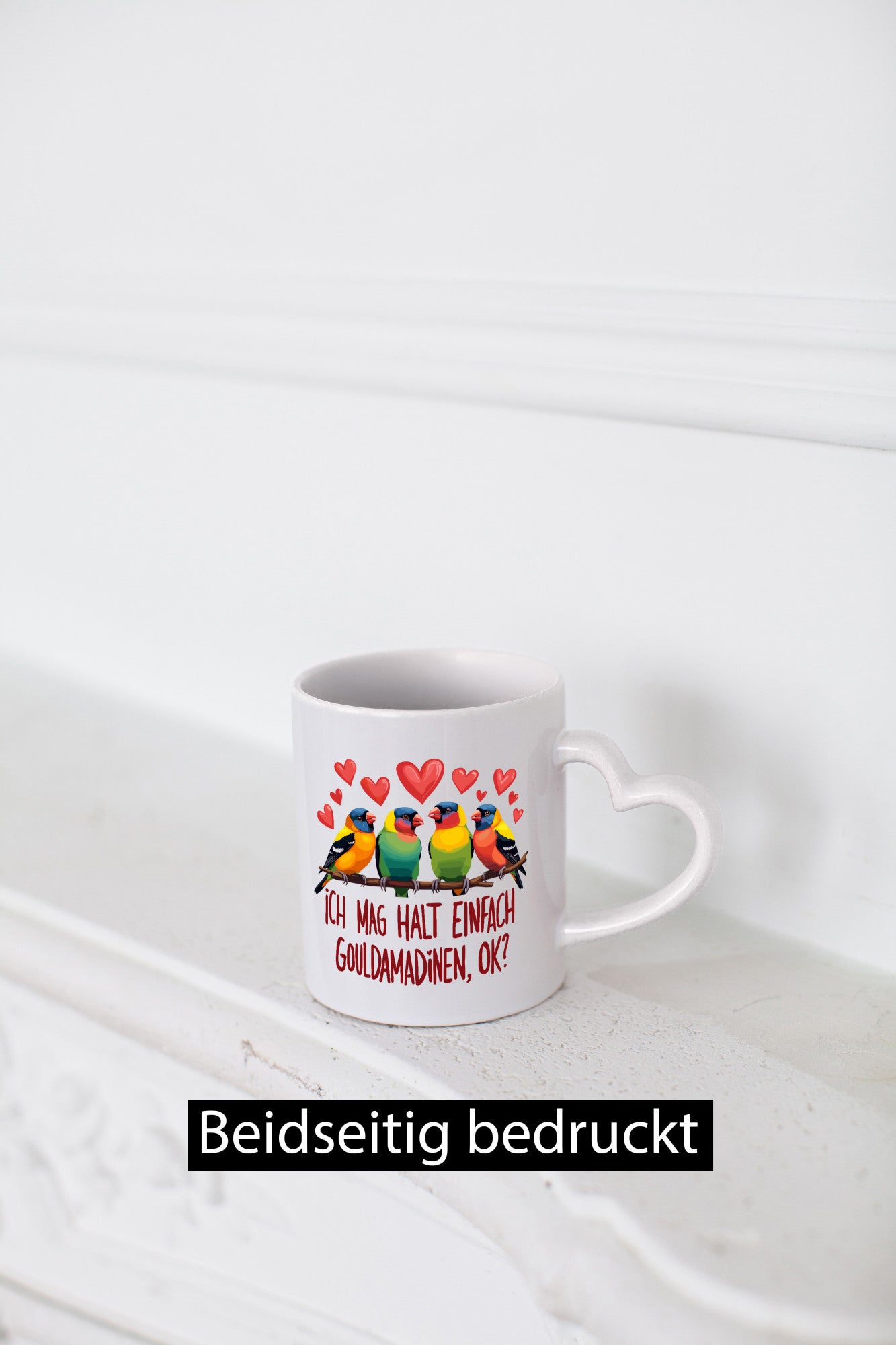 Ich mag halt einfach Gouldamadine ok? | Vogel lustiger Spruch Geschenk Humor