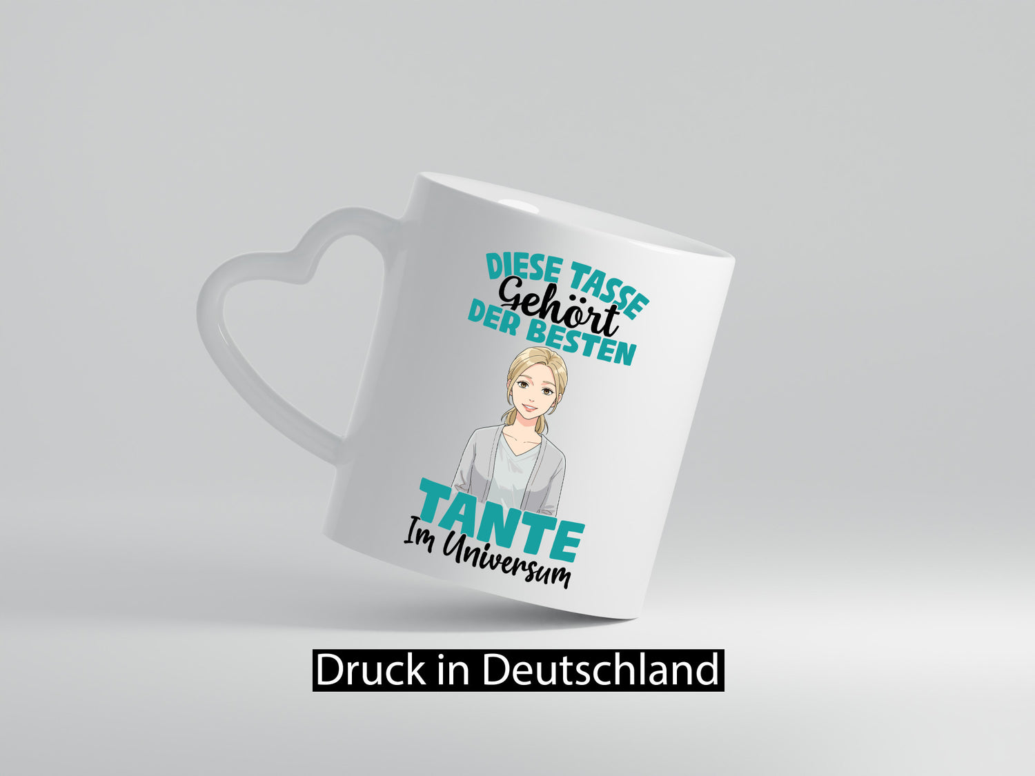 Im Universum: Tante | Nichte Schwester Familie lustig Geschenkidee Geschenk