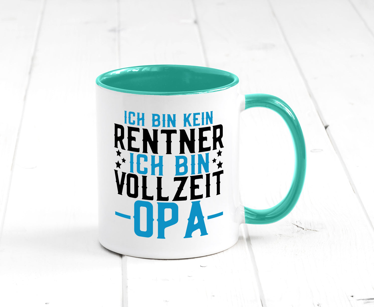 Rentner | Vollzeit Opa Pension Ruhestand Großvater lustiger Spruch Geschenk
