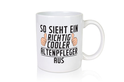 Richtig Cooler Altenpfleger | Pflegepersonal Altenheim lustig Humor