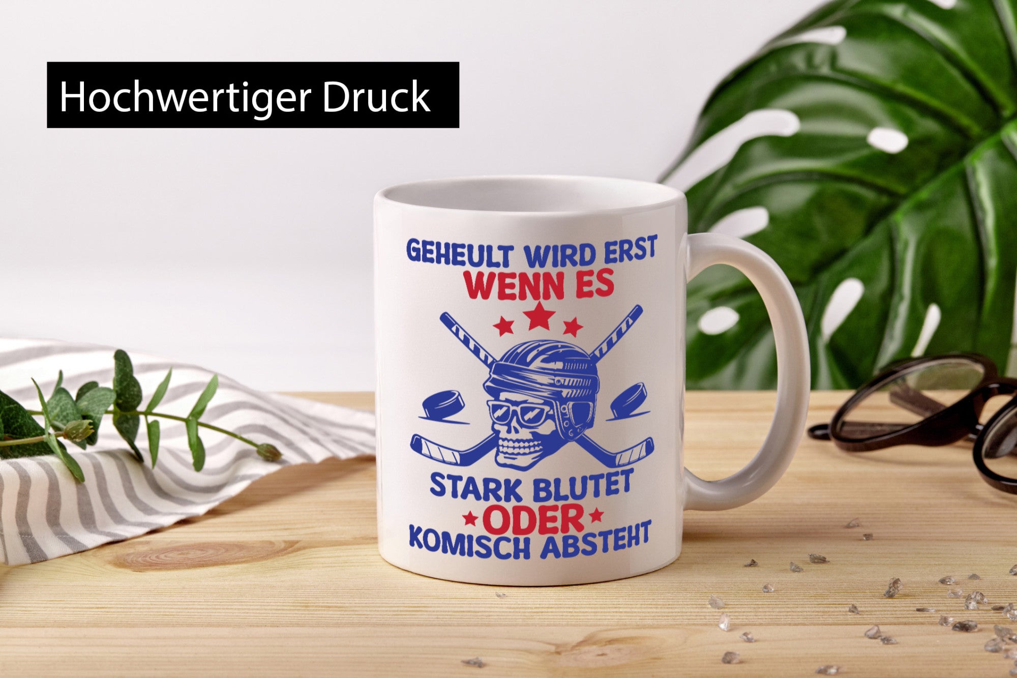 Eishockey | Eishockeyspieler Sport Humor Geschenkidee Tasse