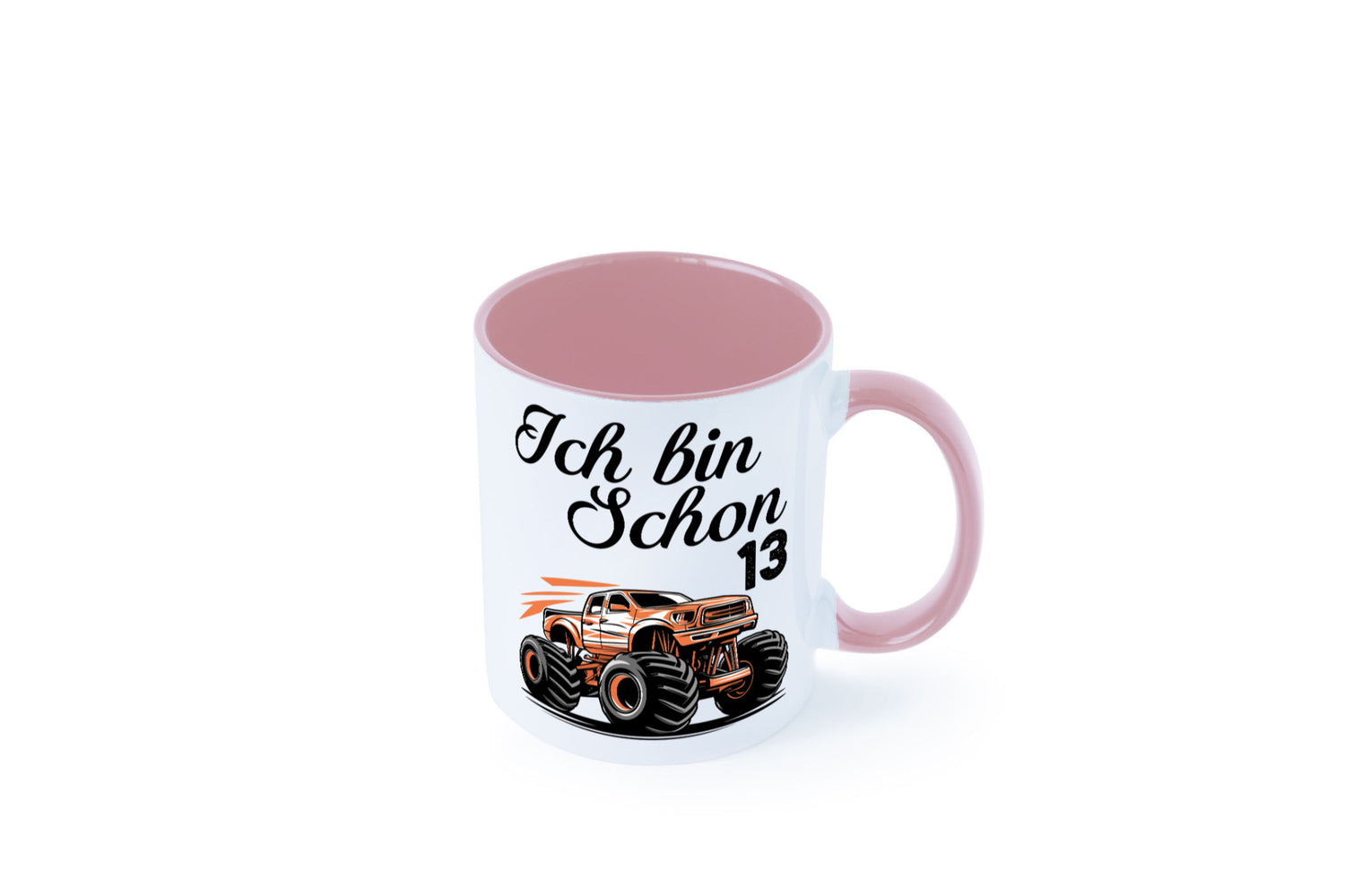 13. Geburtstag | Monster truck 13 Jahre Geschenkidee Humor Tasse