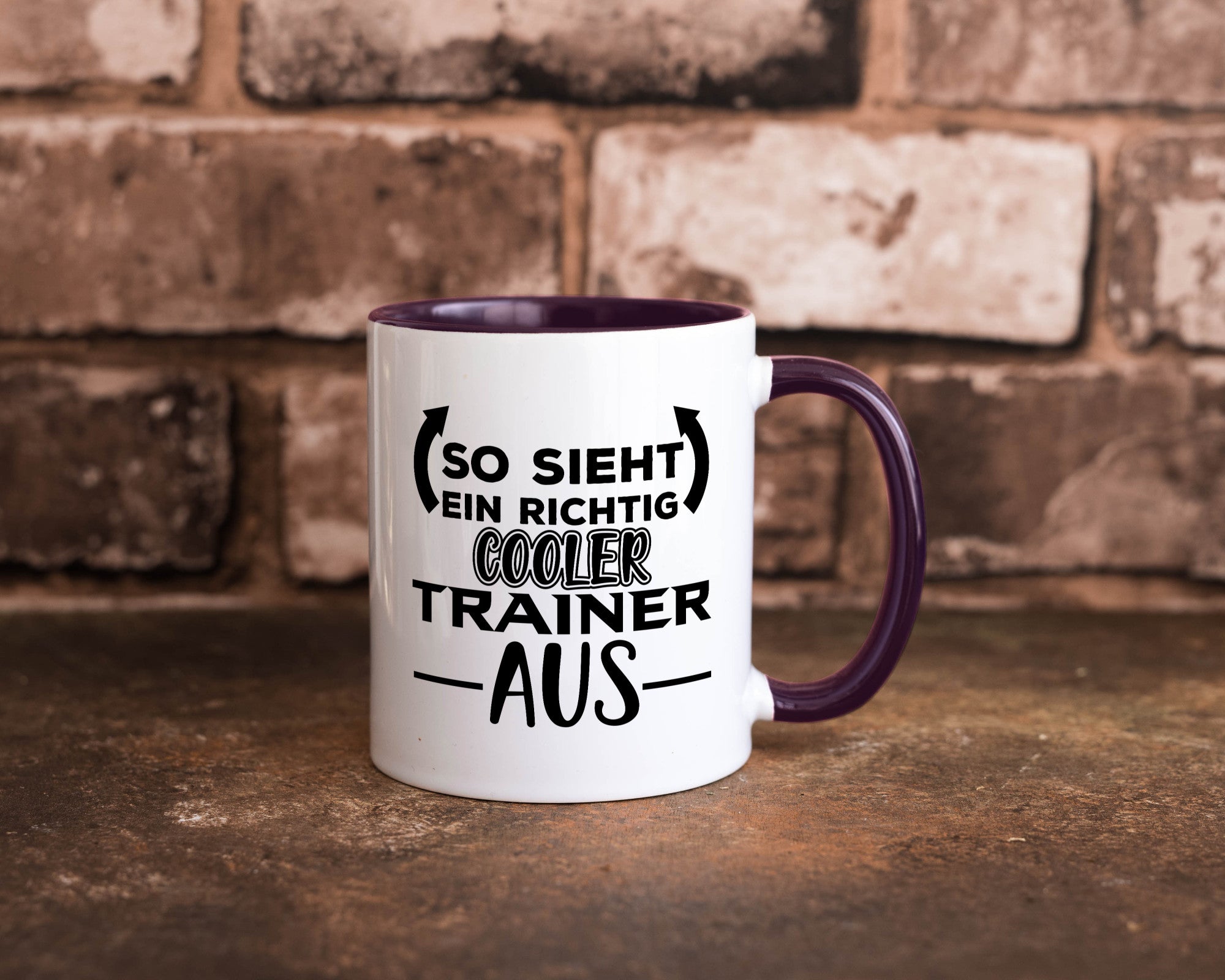 Richtig guter Trainer | Spruch Tasse Personal lustiger Geschenk Humor