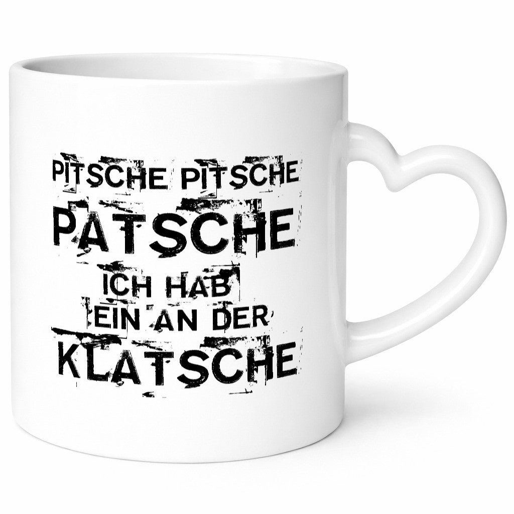 Pitsche Patsche, ich hab einen an der Klatsche | Verrücktes Geschenk Humor