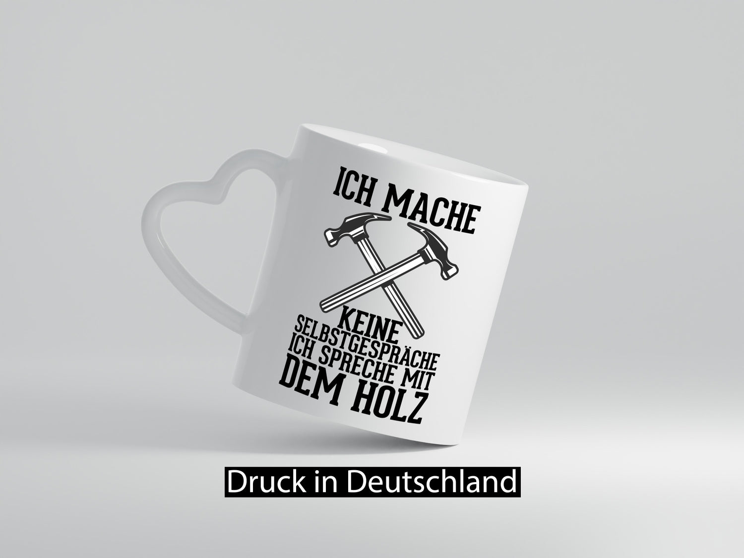 Ich spreche mit dem Holz | Tischler Holzfäller Schreiner Geschenk Humor
