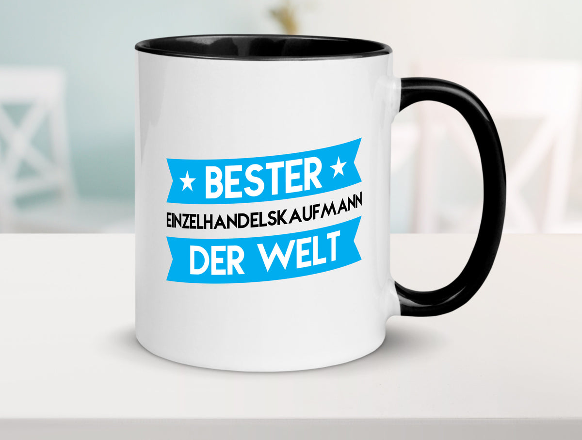 Bester Einzelhandelskaufmann | Einzelhandel Geschenk Humor Geschenkidee Tasse