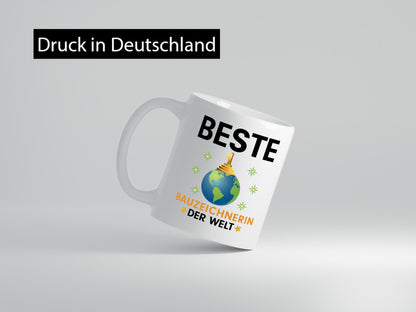 Welt Beste Bauzeichnerin | Zeichnerin lustiger Spruch Geschenk Humor