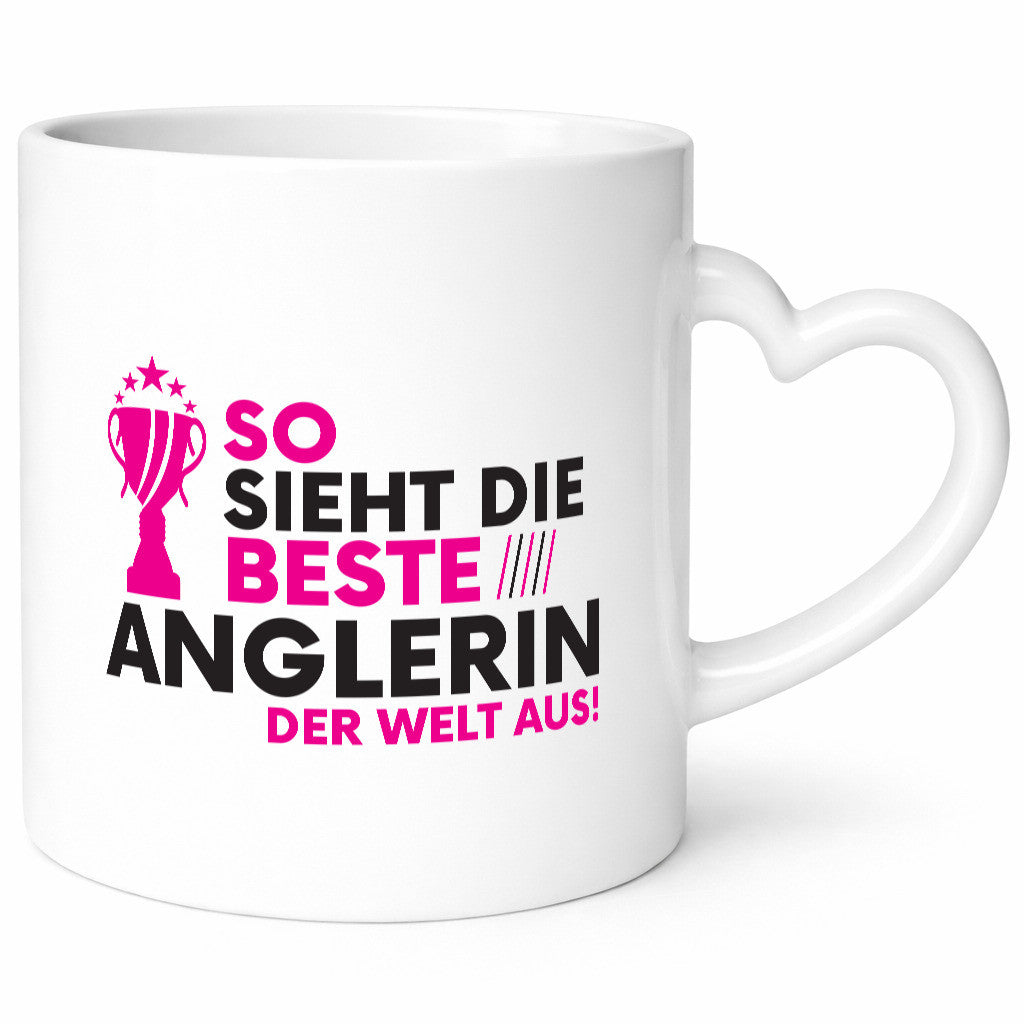 Die Weltbeste Anglerin | Angeln Fischerin lustiger Spruch Geschenk Humor