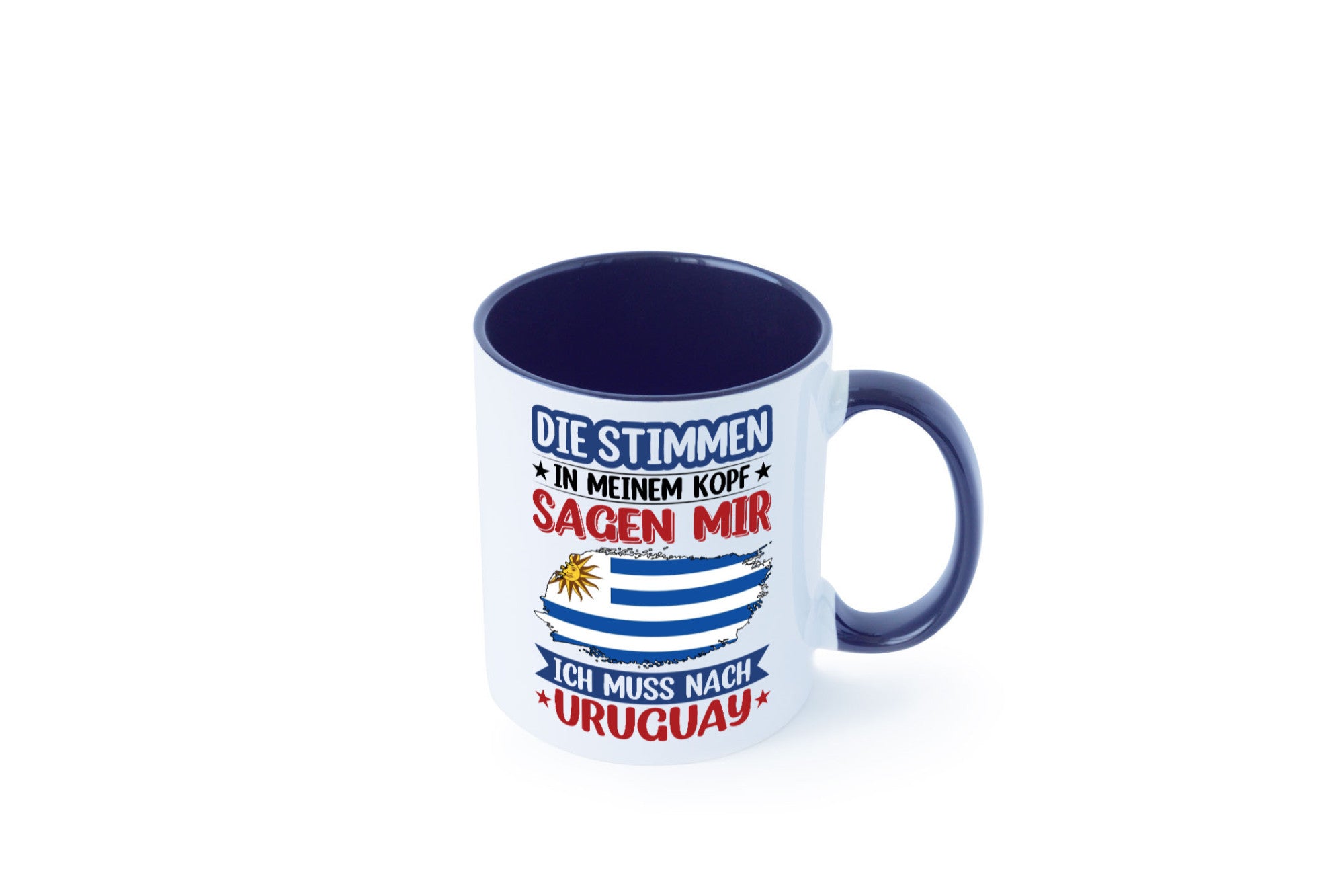 Uruguay | Urlaub Stimmen in meinem Kopf Traumland Geschenk Humor Geschenkidee