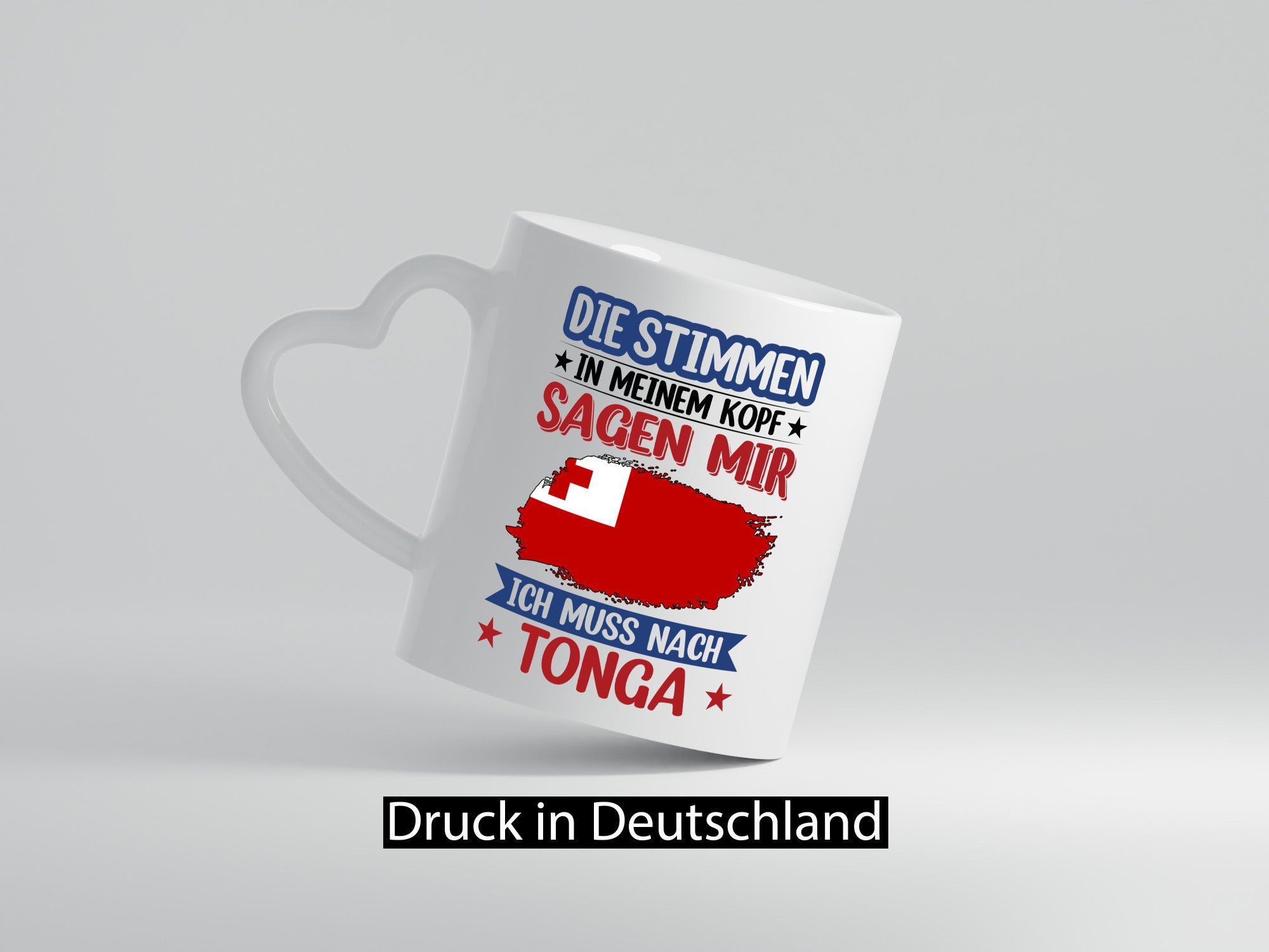Tonga | Urlaub Stimmen in meinem Kopf Traumland lustiger Spruch Geschenk Humor